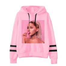 Ariana Grande Thank You Next Harajuku графическая Толстовка для женщин 90s Ullzang 7 колец забавная толстовка не звать меня Толстовка Ангел женский