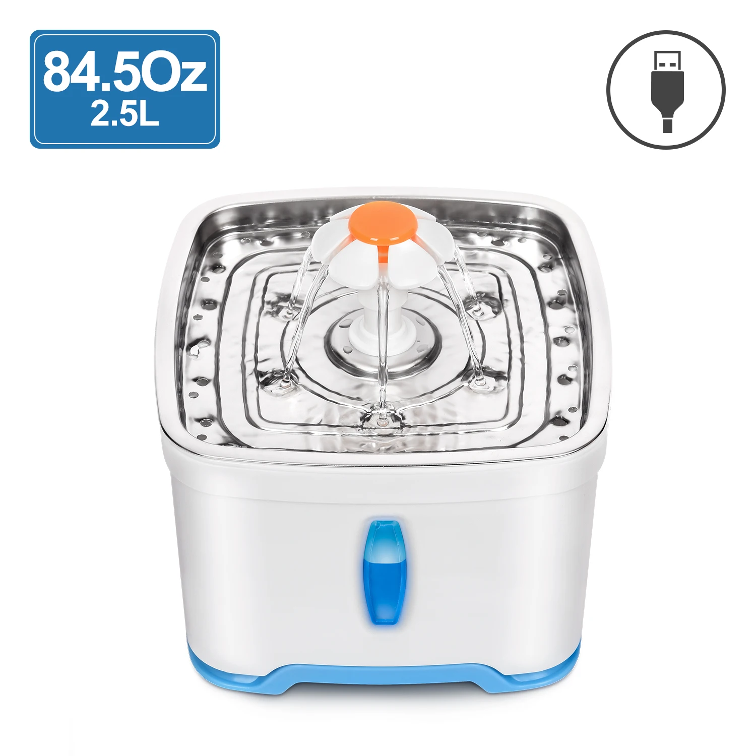 Cat Water Fountain Dog Drinking Bowl Pet USB Automatic Water Dispenser Super Quiet Drinker Auto Feeder