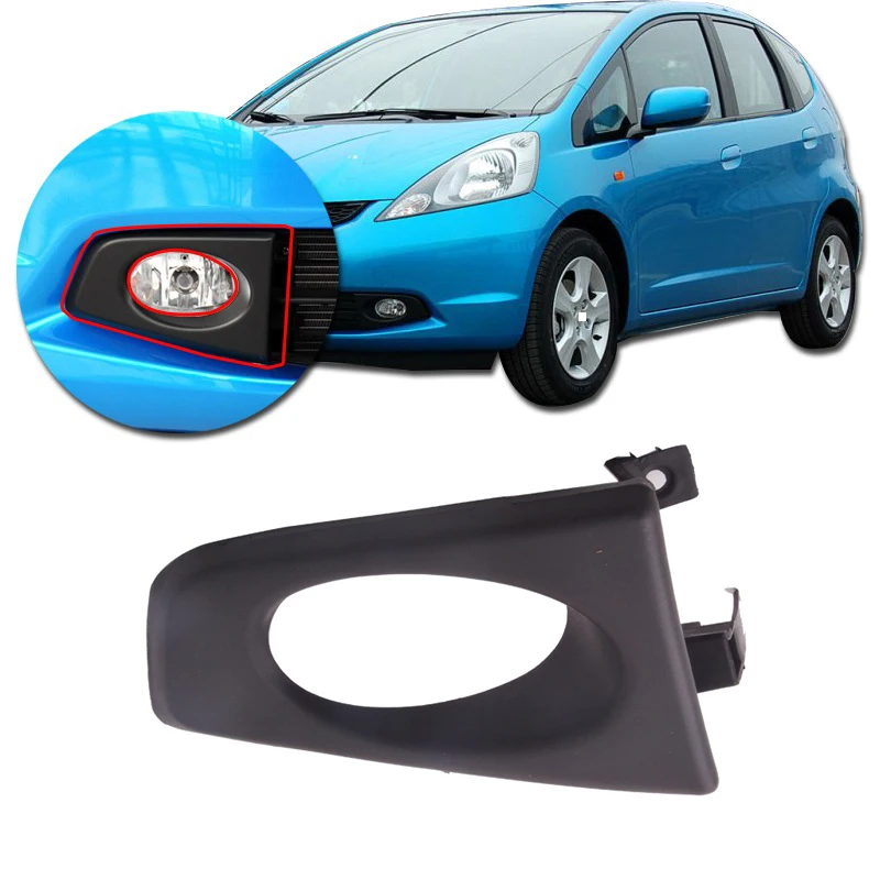 CAQPX Front Bumper fog light Frame foglamp hood Foglight cover shell Lid 33952-TF0-E01 For HONDA FIT JAZZ GE6 GE8 2009 2010 2011 |