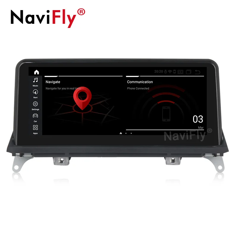 Автомобильный мультимедийный плеер PX6 Android 9 0 6 ядер dvd радио для BMW X5 E70 2007 2013 X6 E71 CCC