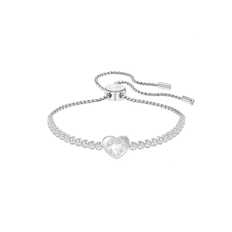 

High-quality Swa1; 1 exquisite new heart-in-the-form charm charm feminine bracelet fashion current design