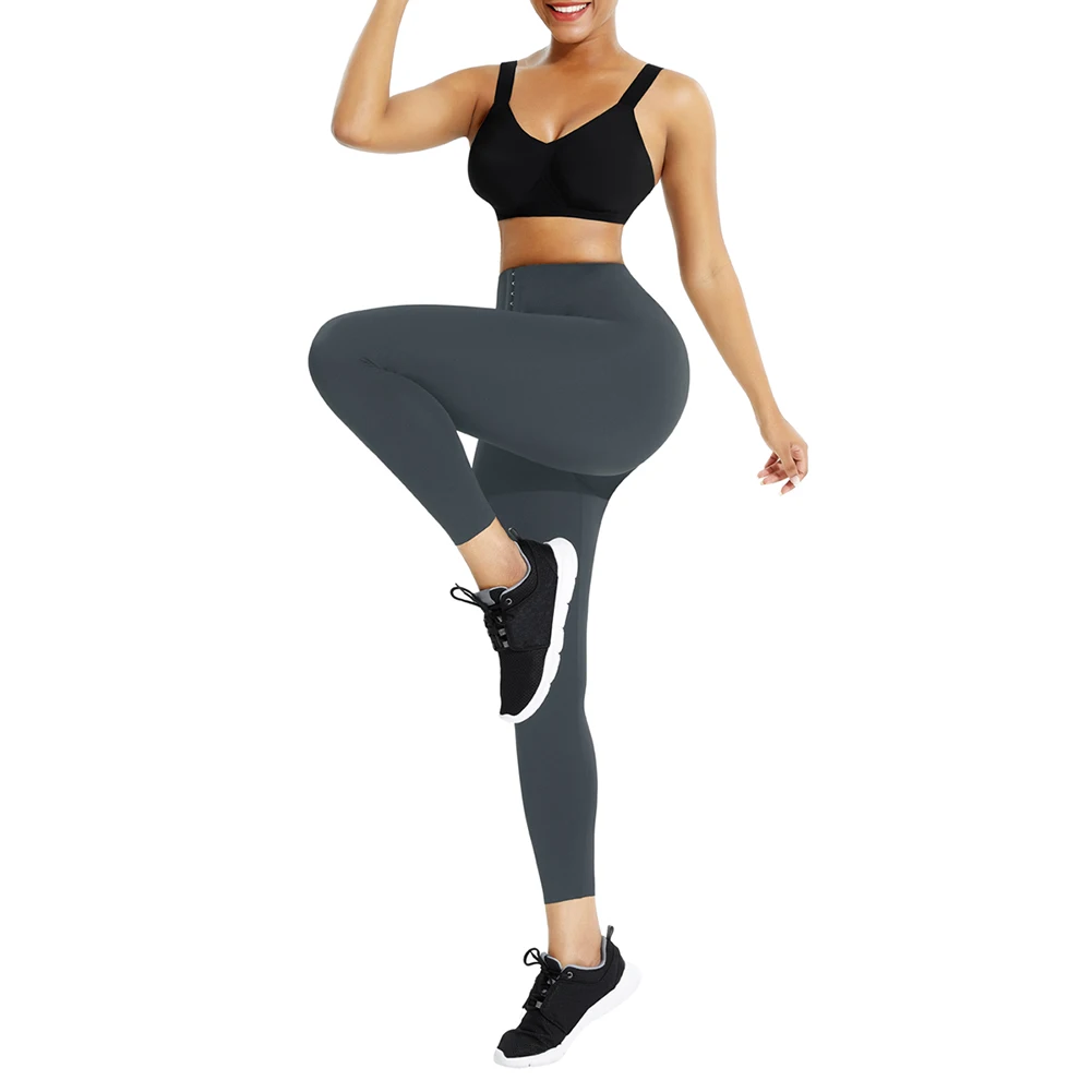 Leggings Women Sauna Pants Fitness High Waist Leggings Waist Trainer Body Shaper Push Up Leggings Gym Yoga Leggings Shapewear best tummy control shapewear