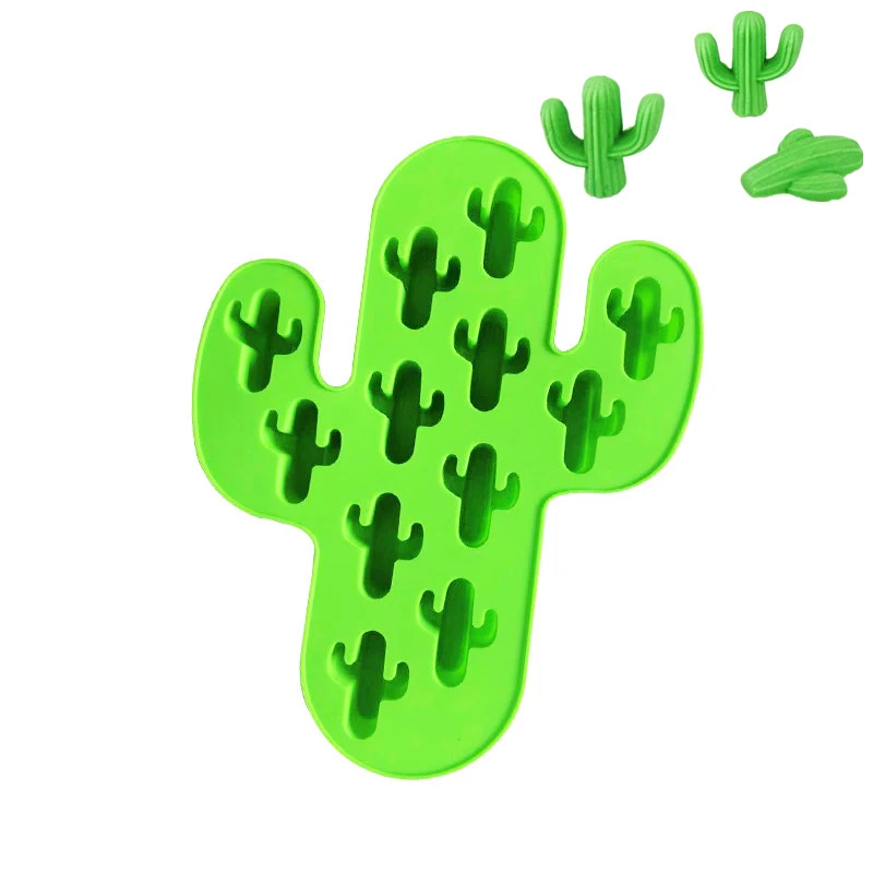 

12 hole cactus silicone chocolate mold, silicone cake mold