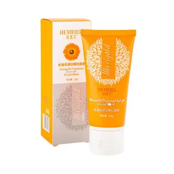 

Calendula Peel Off Mask Blackhead Remover Nose Strips Pore Shrink Acne Treatment Face Peeling Mask Mud T Zone Skin Care Mask