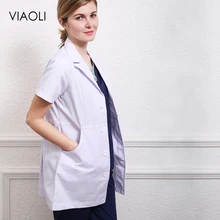 Best Price 2019 Men Medical Clothes Unisex White Lab Coats Nurse Work Wear Uniforms Scrub Medical Doctor's Long Sleeve Jacket High quality Best Price 2019 Men Medical Clothes Unisex White Lab Coats Nurse Work Wear Uniforms Scrub Medical Doctor's Long Sleeve Jacket High quality