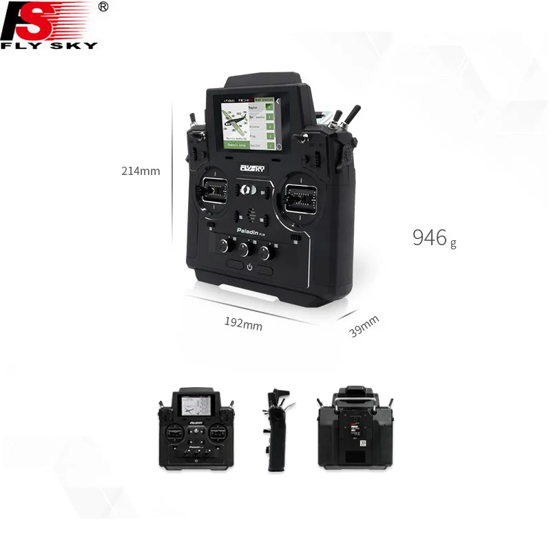 Flysky FS-PL18 Paladin 2,4 г 18CH радио передатчик w/FS-FTr10 приемник HVGA 3,5 дюймов TFT сенсорный экран для RC FPVDrone