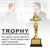 Oscar Trophy Awards Replica Small Gold Man PC Позолоченные Командные спортивные Соревнования Ремесло Сувенирная Вечеринка Торжества