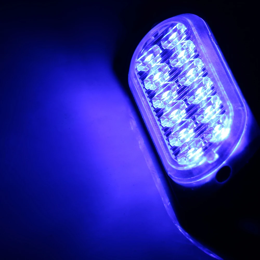 LEEPEE LED Warning Light 18W 12 LED Auto Accessories Car Lights Assembly Car Truck Emergency Side Strobe Signal Lamp Car-styling LEEPEE LED Warning Light 18W 12 LED Auto Accessories Car Lights Assembly Car Truck Emergency Side Strobe Signal Lamp Car-styling
