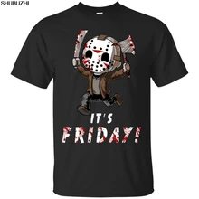 Jason Voorhees футболка It's футболка Friday The 13th Horror Movie S-3XL футболка для мужчин Забавные футболки короткий рукав sbz1158