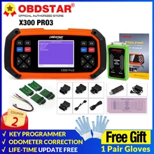 OBDSTAR – programmateur de clé OBDII X300 PRO3, outil de Correction de lodomètre, OBDII X300, OBD2, mise à jour gratuite en ligne 