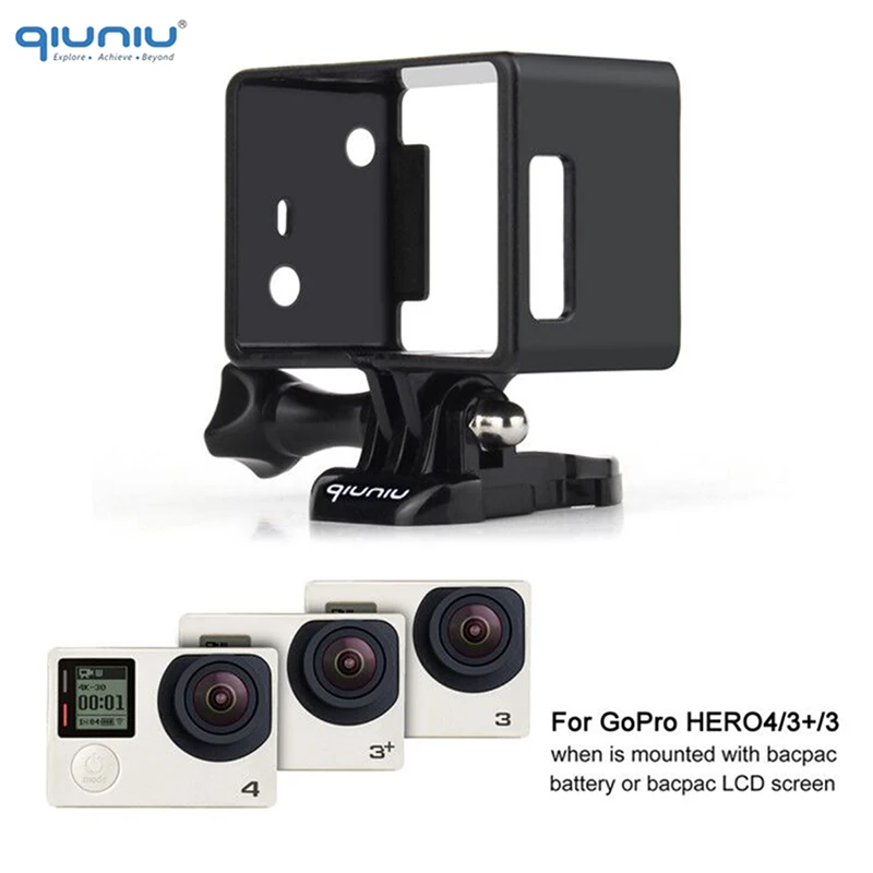 GoPro Standard Housing Custodia per HERO4/HERO3+/HERO3, Nero