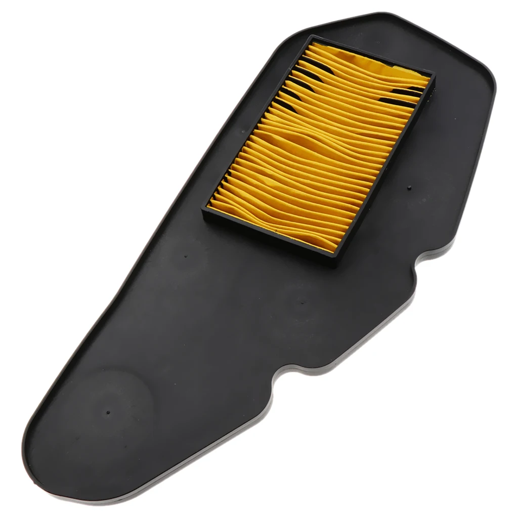 2pcs Repair Part for Honda PCX 150 Motorcycle Accessories Air Cleaner Replacement Filter Element, Yellow+Green