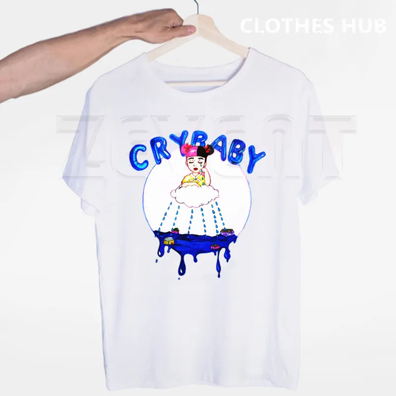 Cry Baby Melanie Martinez Эстетическая футболка с круглым вырезом и короткими рукавами, летняя повседневная модная футболка унисекс для мужчин и женщин - Цвет: B