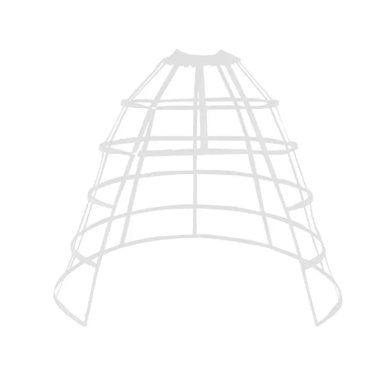 Babados Pássaro Gaiola Fishbone Saia Apoio Meninas Cosplay Petticoat Oco 4 High Quality Casamentos e Eventos