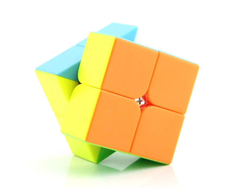 QiYi QiDi S 2x2x2 невидимый волшебный куб Твист Головоломка 2x2 Развивающие игрушки для детей