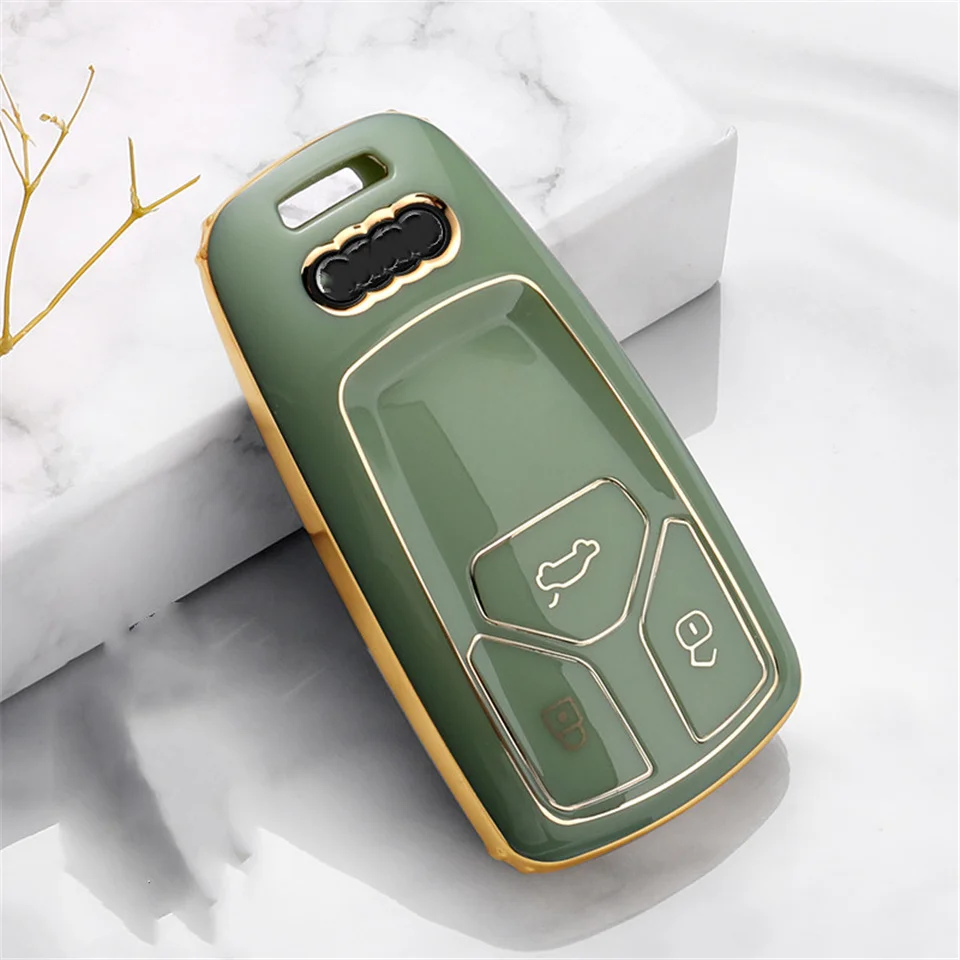 Cover custodia chiave auto per Audi a1 a3 8v a4 b9 a5 a6 c7 q3 q5 q7 tt - Hd846a1da6ae64bfb9366dee7ac0fea1dN