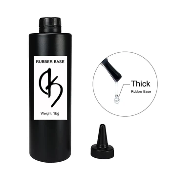 

1KG Soak off Thick Rubber Base and No-wipe Top Coat Big Gel Nail Polish Nail Base Coat Semi-permanent uv Varnish for Nails Art
