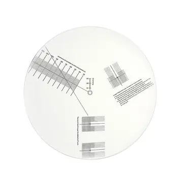 

Anti-sliding LP Vinyl Record Pickup Calibration Plate Distance Gauge Protractor Adjustment Tool Ruler for Turntable Accessories