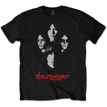 

Iggy Pop and the Stooges Profile Pic 1 Official Tee T-Shirt Mens Unisex Print Casual T-Shirt Men Brand top tee