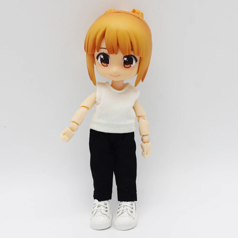 Doll Accessories Doll Clothes Ob11 Baby Jeans for 1/12 BJD Doll Obitsu11 Baby Accessories Clothing