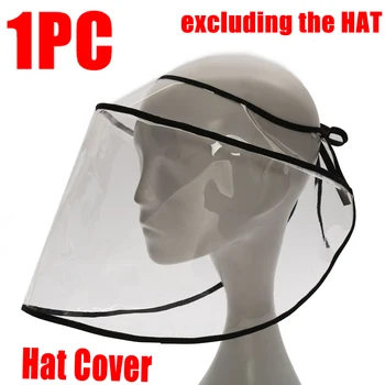 

Protective Face Mouth Mask Anti-Spitting Splash Prevents Saliva Transmission Hat Mask Windproof Anti-fog Face Protective Mask