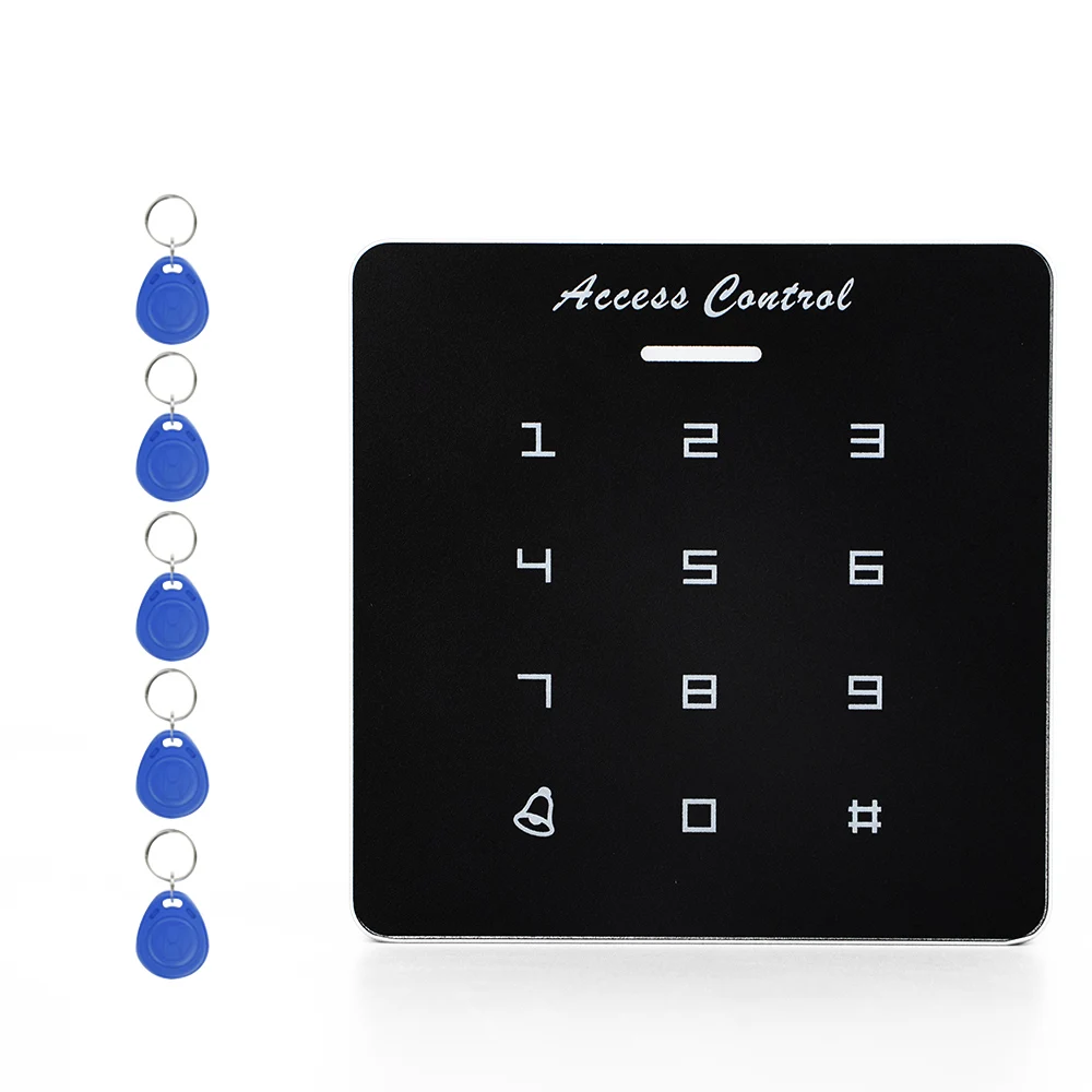 

A2 access control EM card password access control system access control system with 5 Keyfobs