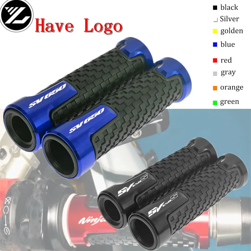 handle 7/8&quot22mm Motorcycle handlebar grips & bar ends hand cap for Suzuki SV650/S SV650S 1999-2009 SV650 2017 2018 2016 | Автомобили