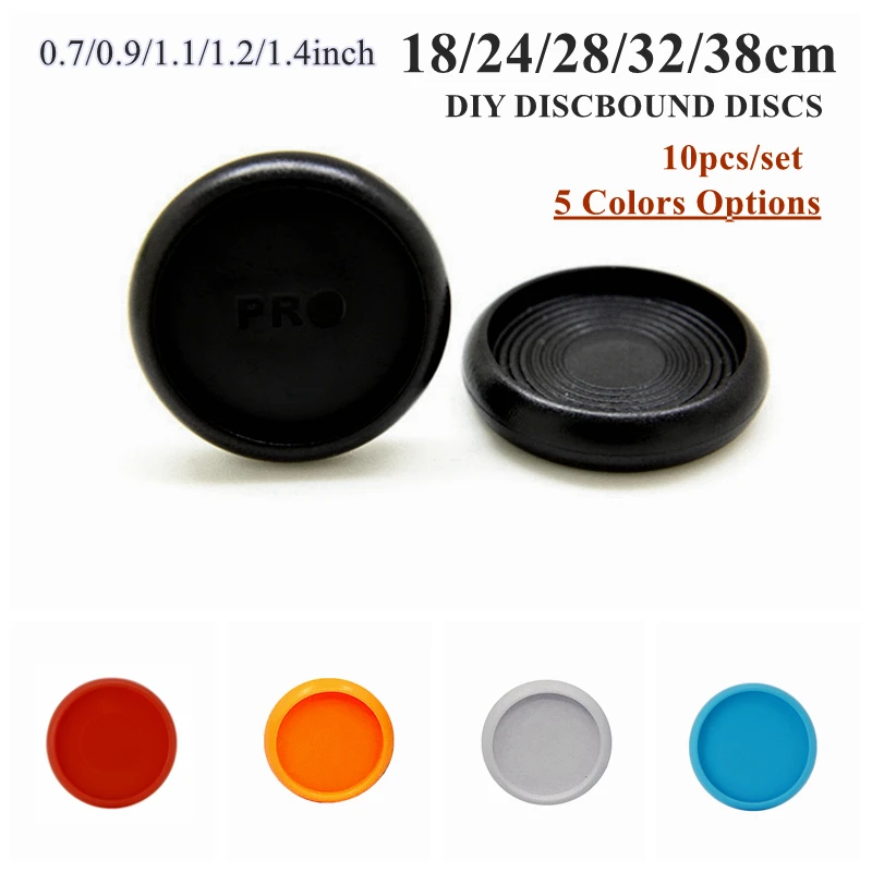 18 мм DIY DISCBOUND диски связывающие аксессуары 10 шт discbound кольца WCX19 009|Скрепки и скобы| |