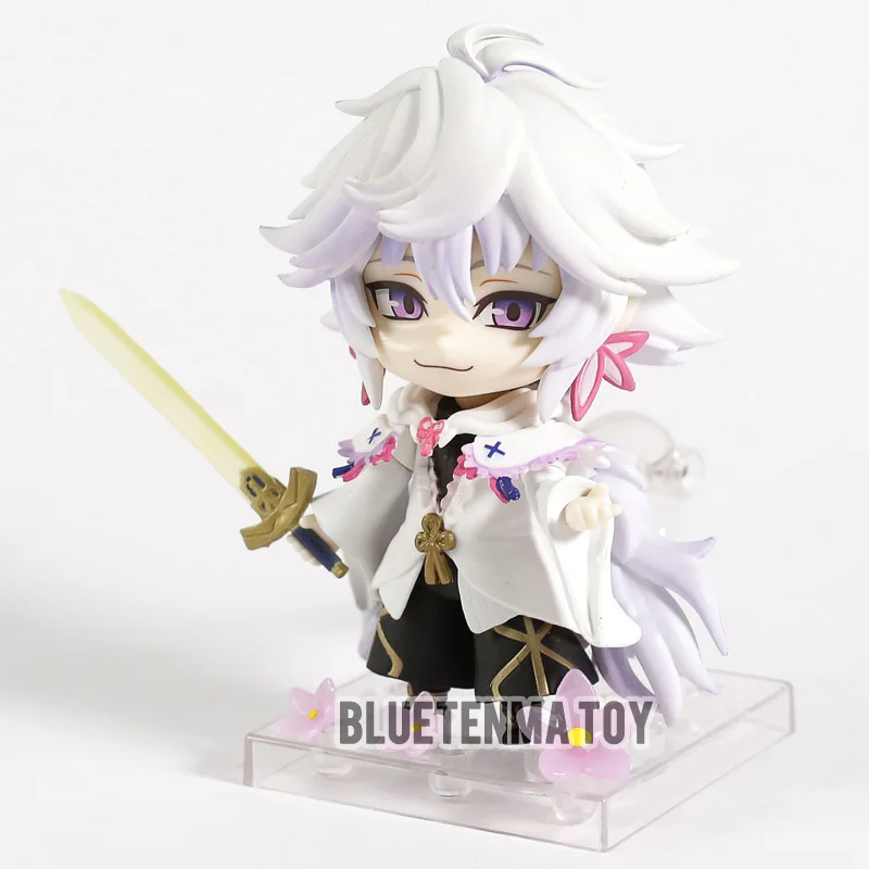 Игра FGO Fate Grand Order GSC Nendoroid 970-DX Кастер Мерлин цветок волшебник Ver ПВХ фигурка модель игрушки