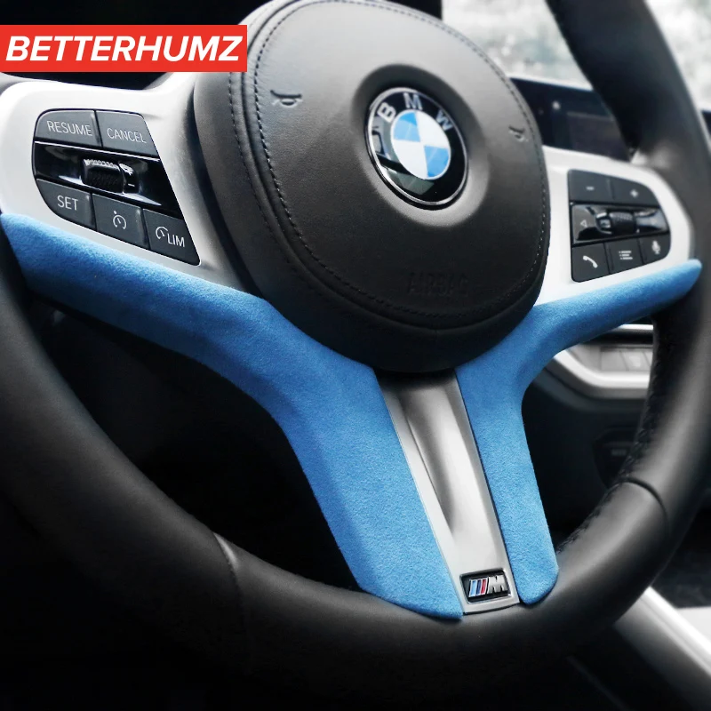 Чехол для руля из алькантары отделочная полоса BMW G20 G28 G29 G30 G32 G38 G11 G12 G05 G01 G02 F40 6GT Z4 X3