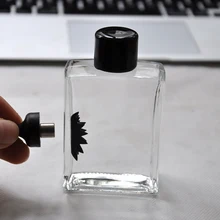 

Square Magnetic Fluid Creative Magnetic Toy Decompression Adult Vent Toy Magnetic Fluid Display Bottle for Kids Gift