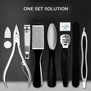 

20pcs/set Pedicure Tools Professional Foot Care File for Heels Grinding Scrubber Cutter Feet Care Kit for Pedicure Remove Callus