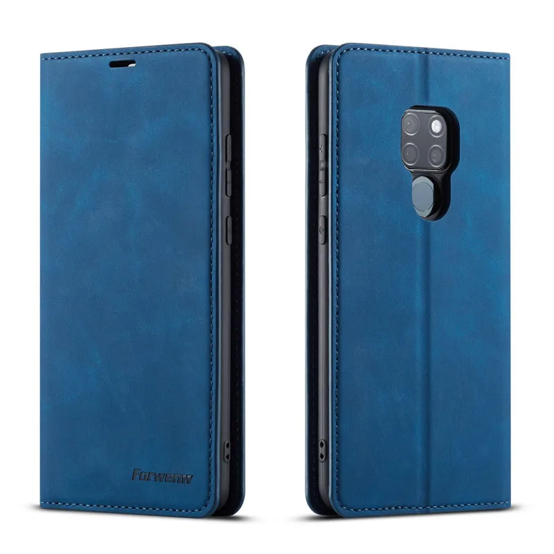 Кожаный чехол-портмоне с откидной крышкой для huawei P30 Pro P20lite mate 20 Lite 30 p smart nova5i pro, Магнитный чехол-кошелек