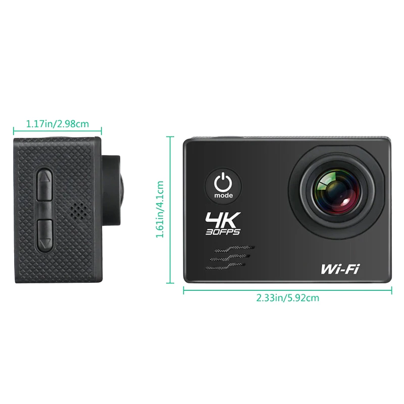 action camera best buy Action Camera HD 4K/60Fps Wifi 16MP 2.0 LCD 170D Lens Helmet Camera 30M Go Waterproof Pro Sports Camera Video Camcorder action camera best buy