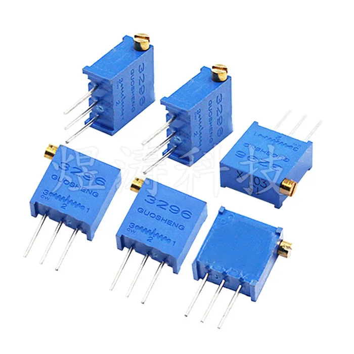 

3296X103 10K Side Multi-turn Adjustable Potentiometer 1K 2K 5K 50K 100K 200K 500K 1M