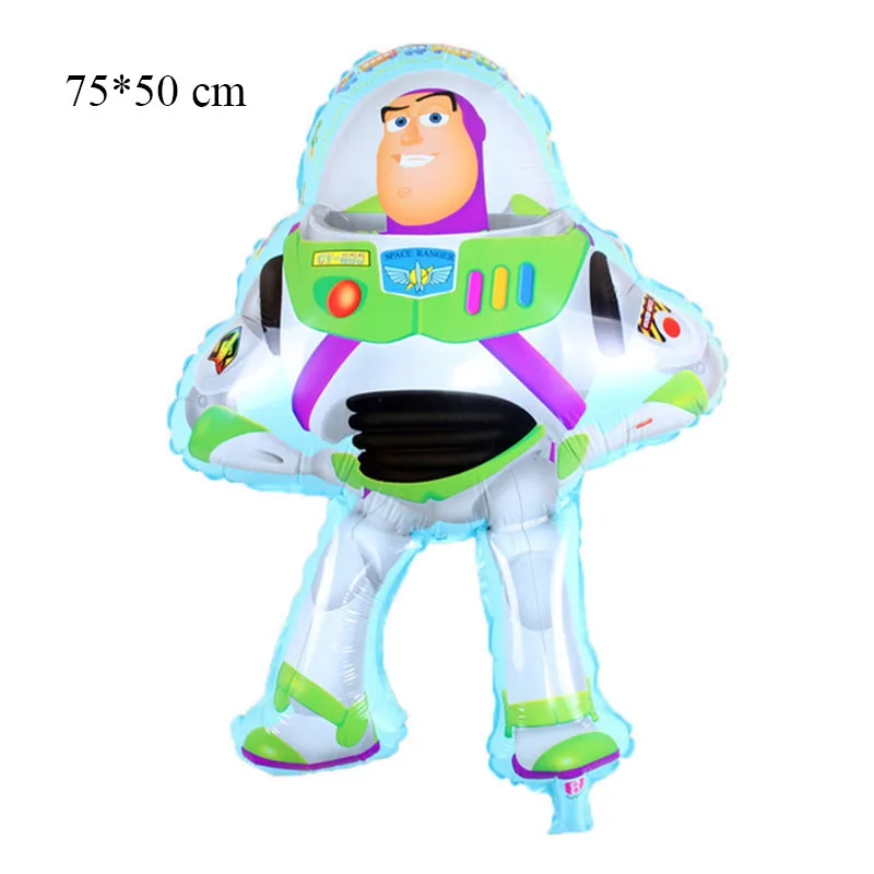 18 дюймов+ 2D Buzz Lightyear Hudi воздушные шары Мальчик День Рождения шары украшения фольги гелиевый воздух баллон для детей подарок игрушки - Цвет: Style 4