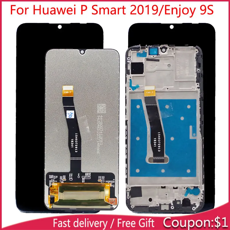 

For Enjoy 9s Touch Screen LCD Display For Huawei P Smart 2019 LCD 6.21 inch LCD Display Assembly