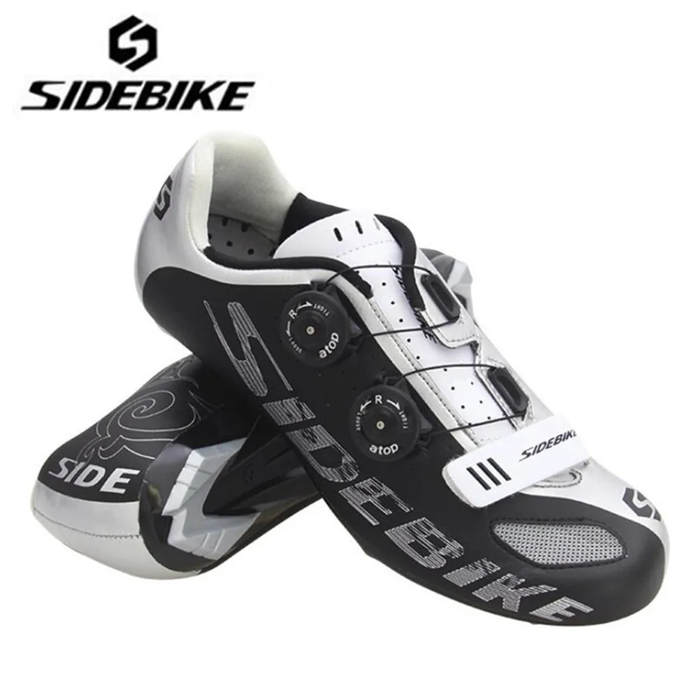 Sidebike/велосипедная обувь для шоссейного велосипеда, набор с педалью, Мужская профессиональная обувь для гоночного велосипеда, самоблокирующаяся, для занятий спортом на открытом воздухе, ультралегкий велосипед