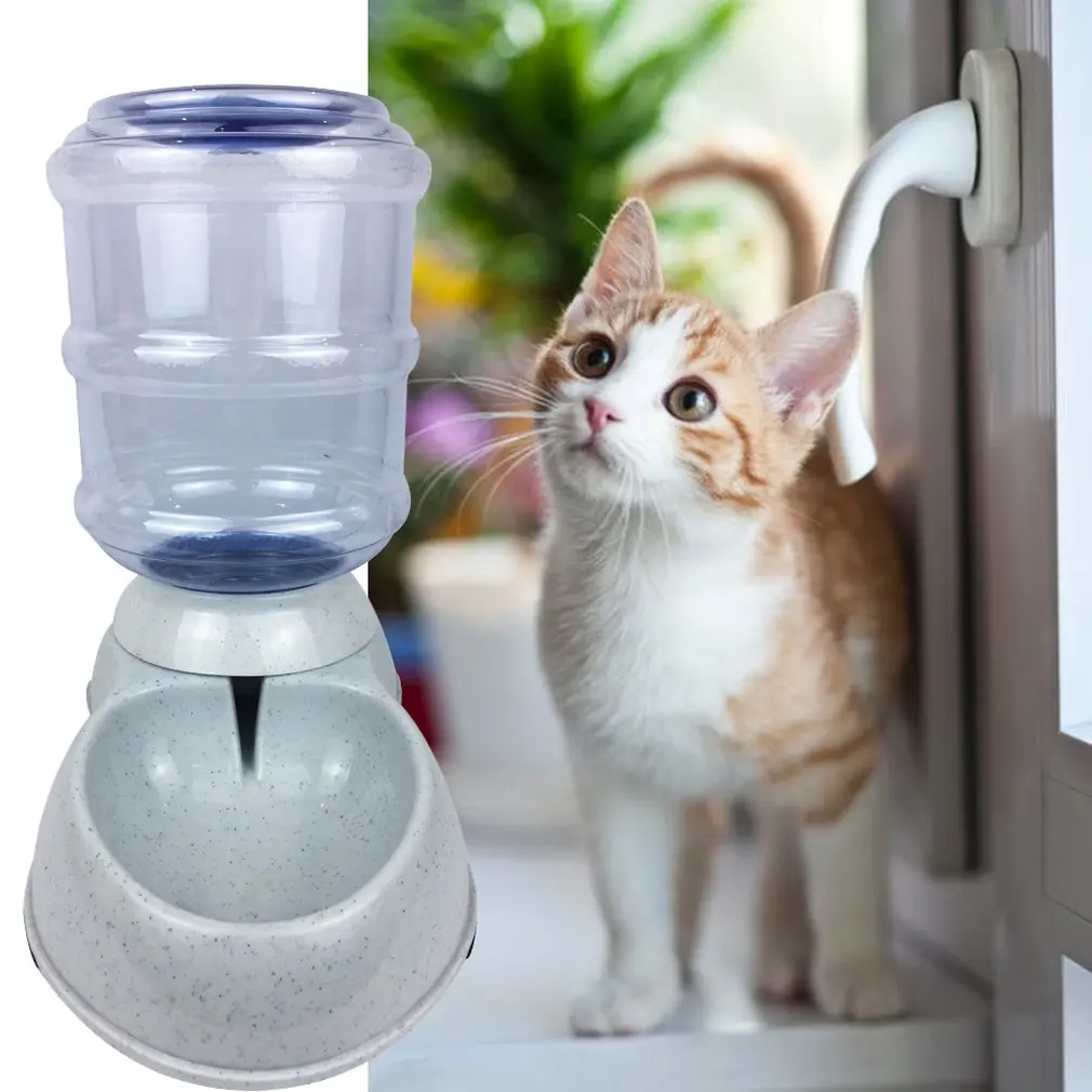 Автоматическая кормушка для домашних животных питьевой фонтан миска для собак питьевой фонтан собака миска для домашних животных Авто Собака Dgl-F05S