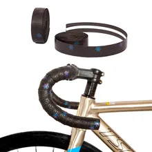 

Handlebar Tape Road Bike Bicycle Handlebar Tape PU Road Bike Handlebar Straps Strap Non-Slip Grip Wrap Perforated