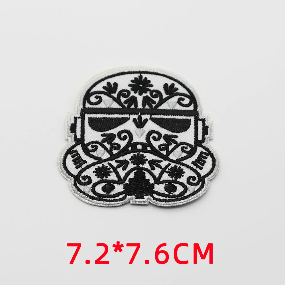 Alien Clothing Patch Embroidery Cloth Stick DIY Sewing Accessories Robot Badge Clothing Decal Decoration Iron Patch