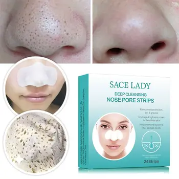 

Deep Cleansing Peel Off Nose Pore Strips 24 Count Blackhead Remover NEW