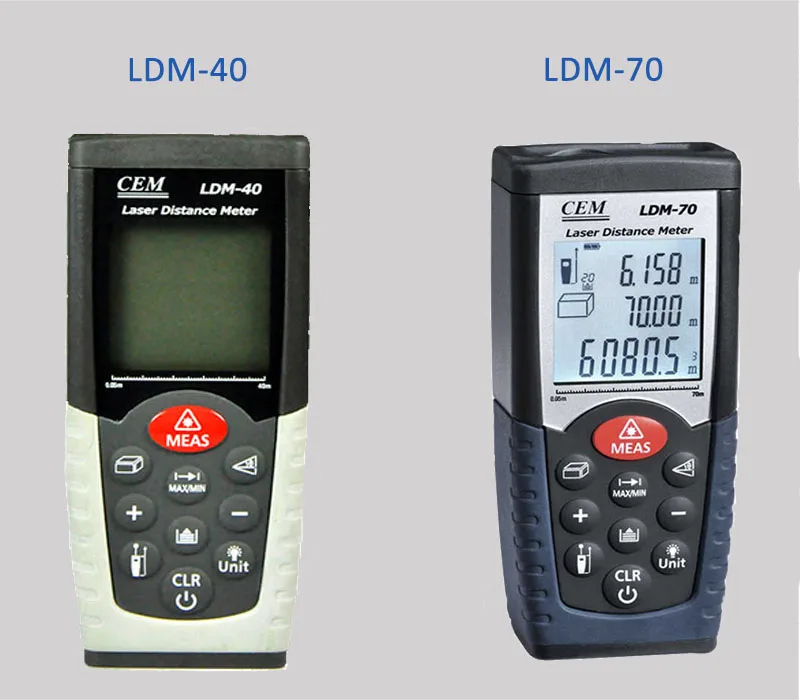 Высокоточная ручка 0,05-40 м 0. 05-70 м лазерный дальномер LDM-40 LDM-70