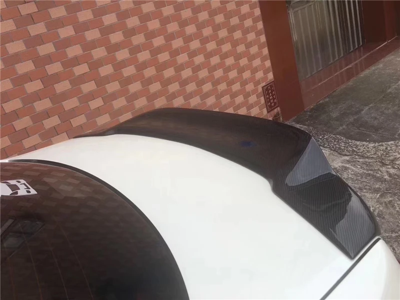 Для Nissan Sylphy sentra спойлер 2012- год углеродное волокно/FRP заднее крыло R стиль спортивные аксессуары