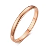 2mm Rose gold