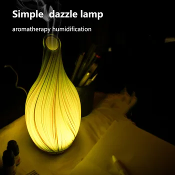 

Household Glass Aroma Diffuser Humidifier Bedroom Ultrasonic Atomization Silent Humidifier Diffuser Essential Oil Aroma Lamp