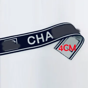 

3 yards 4cm wide jacquard elastic letter elastic band C