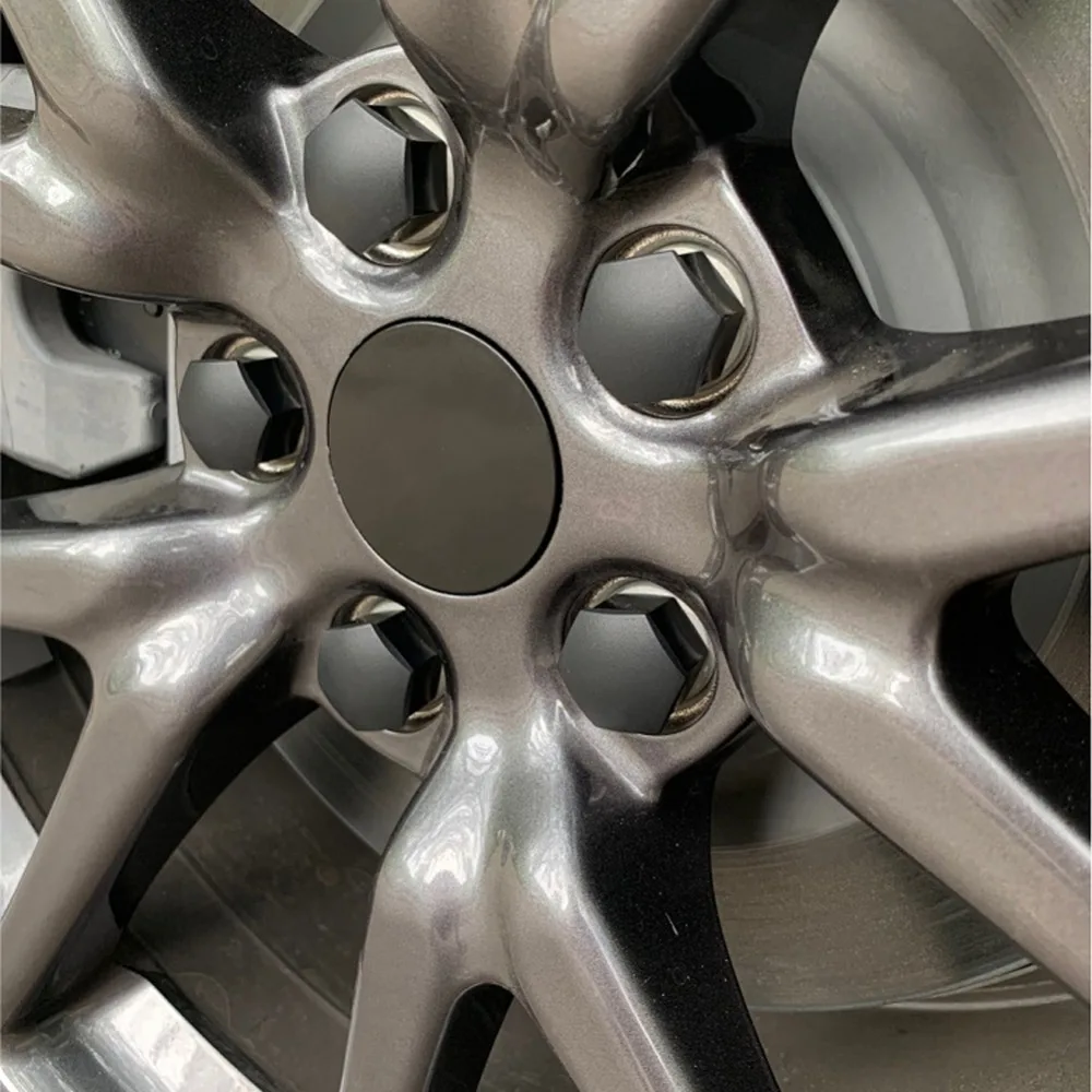 4 шт Накладка ступицы крышка для Tesla модели 3, которая изготовлена из высококачественного АБС и ПК