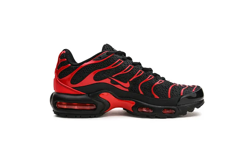 NIKE AIR MAX PLUS TN дышащая Спортивная обувь для мужчин на шнуровке на платформе из материала KPU для тенниса 40-45