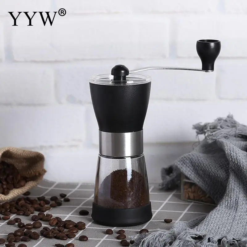 Adjustable Hand Coffee Grinder Manual Stainless Steel Coffee Bean Mill
